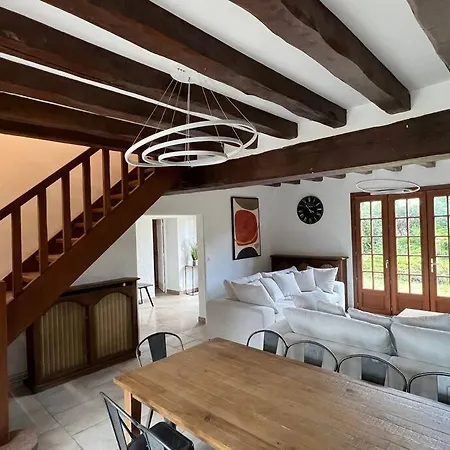 Villa La Cle Des Champs - Les Grais 1H10 De Paris Bazoches-sur-le-Betz Exterior foto